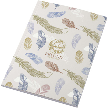 Logo trade promotional giveaways picture of: Novella Austen A5 soft cover notebook - 50 sheets