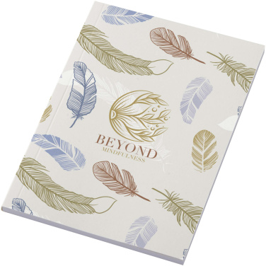 Logo trade promotional products image of: Novella Austen A6 soft cover notebook - 50 sheets
