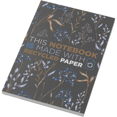 Logotrade business gift image of: Novella Austen A5 recycled soft cover notebook - 100 sheets