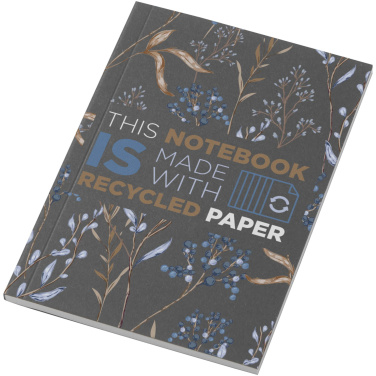 Logotrade promotional product picture of: Novella Austen A6 recycled soft cover notebook - 50 sheets