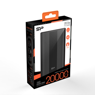 Logotrade promotional merchandise photo of: POWER BANK SILICON POWER QP55 10000 MAH