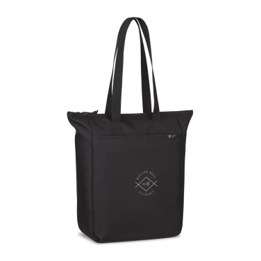 Logo trade corporate gift photo of: Renew AWARE™ rPET Zippered Tote