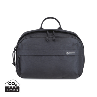 Logo trade promotional products image of: Renew AWARE™ rPET Toiletry Bag