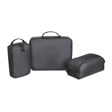 Logo trade promotional items picture of: Renew AWARE™ rPET 3 Piece Packing Cube Set