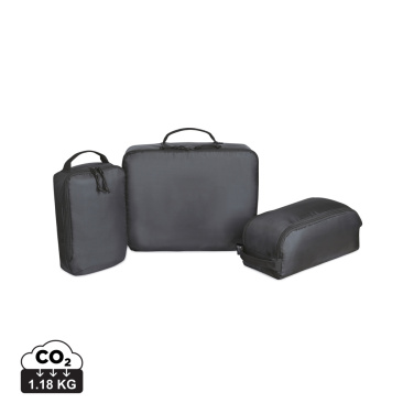 Logo trade promotional giveaways picture of: Renew AWARE™ rPET 3 Piece Packing Cube Set