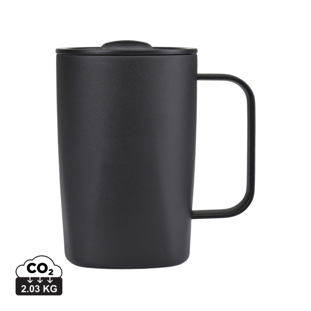 Logo trade advertising product photo of: Aviana™ Rowan RCS Recycled Mug 450 ML