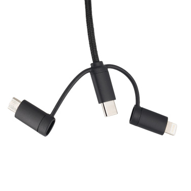 Logotrade promotional giveaways photo of: Cable 4in1 with illuminated logo - LH-ZM02