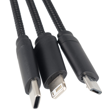 Logotrade promotional merchandise picture of: Big cable 4in1 with illuminated logo - i5w