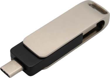 Logo trade promotional items picture of: Metal USB stick