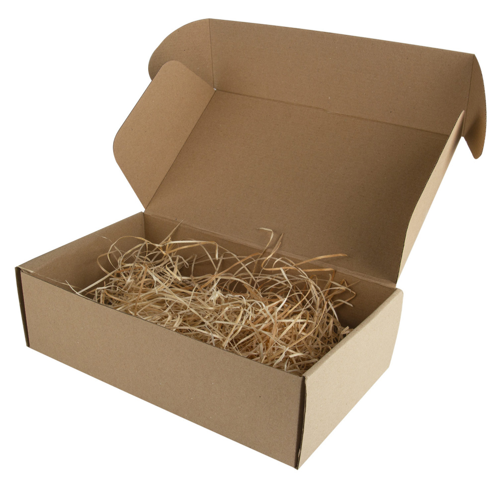 Logo trade promotional merchandise picture of: Cardboard box  - 41,5 x 27,5 x 9,2 cm