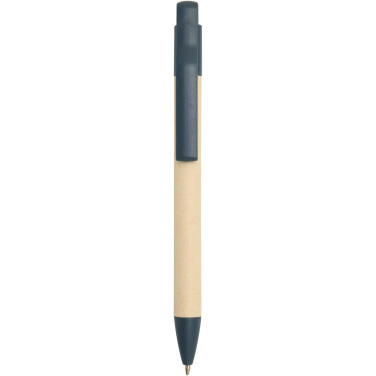 Logotrade promotional product image of: Liliana sugarcane paper ballpoint pen (blue ink)