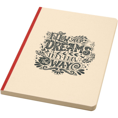 Logotrade promotional product picture of: Liliana A5 sugarcane and RPET soft cover notebook
