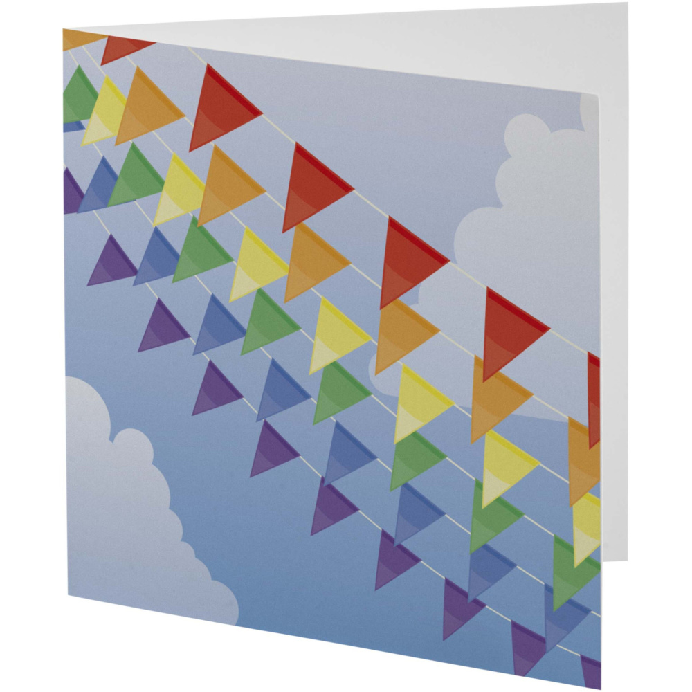 Logotrade promotional merchandise photo of: Herald square greeting card