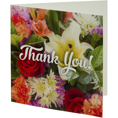 Logotrade promotional item image of: Herald square greeting card