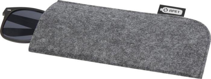 Logotrade promotional giveaway image of: Felta GRS recycled pouch for glasses