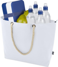 Panama GRS recycled beach cooler tote bag with cord handles