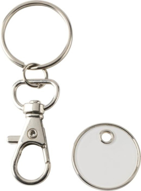 Logotrade promotional merchandise picture of: Rory keyring with trolley coin