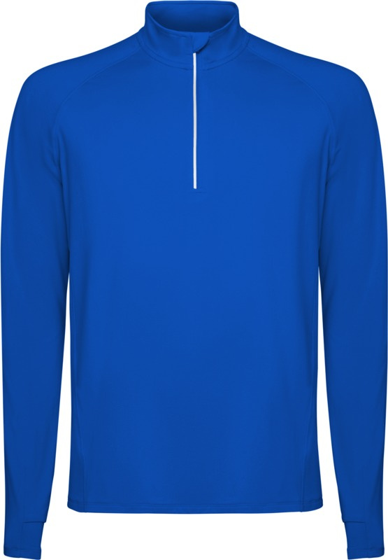 Logo trade promotional merchandise photo of: Estambul long sleeve men's half zip sweatshirt