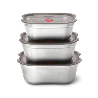 Logo trade advertising products picture of: Black+Blum Mealprep Box 3pcs Set Small, Medium, Large