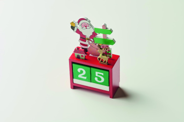 Logo trade promotional products image of: Christmas countdown calendar