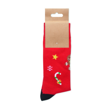 Logo trade advertising products picture of: Pair of Christmas socks M