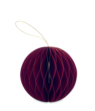 Logo trade business gift photo of: Foldable  XMAS bauble hanger