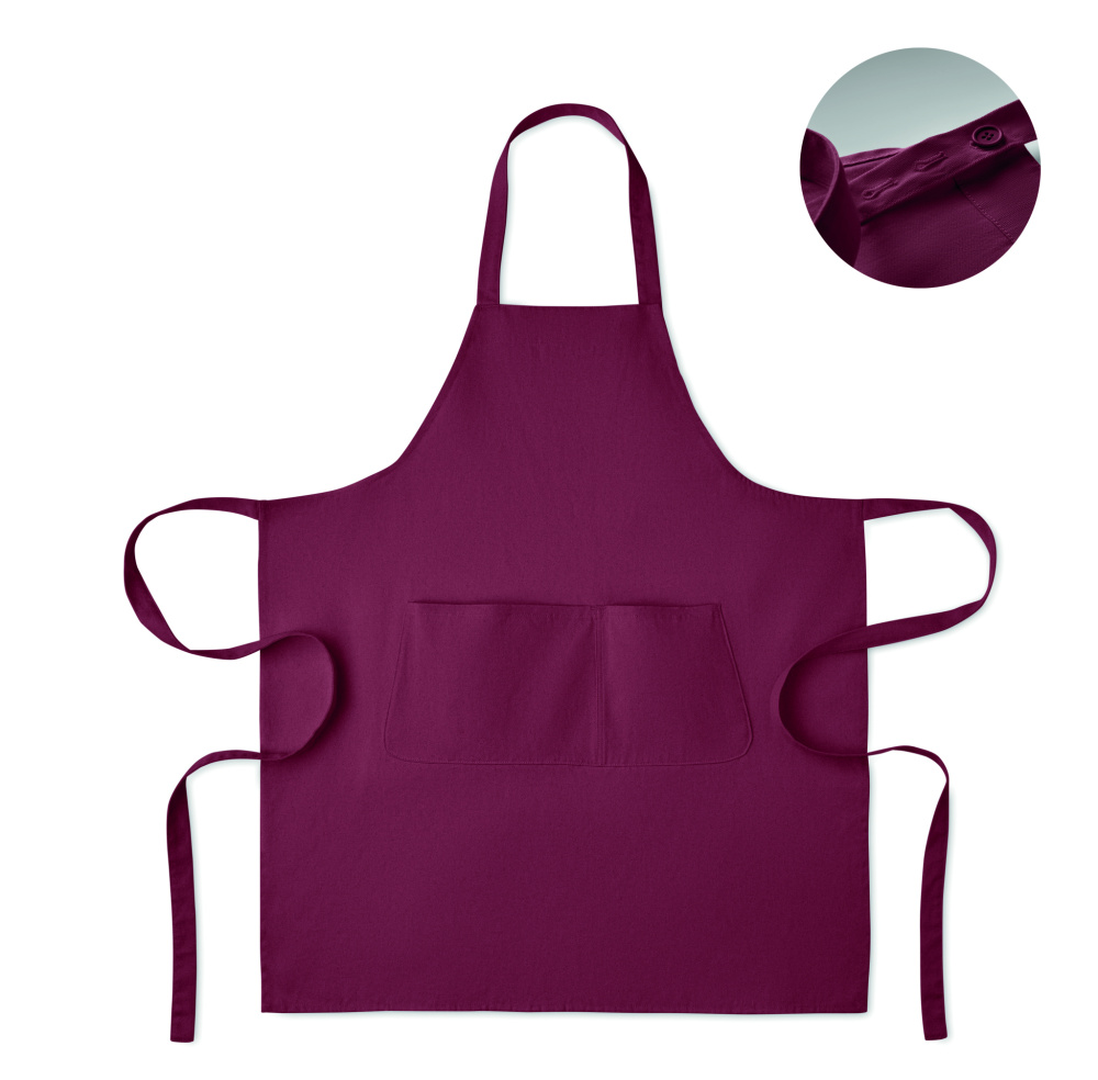 Logo trade promotional items picture of: Organic cotton apron 240 gr/m²