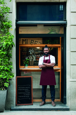 Logo trade business gifts image of: Organic cotton apron 240 gr/m²