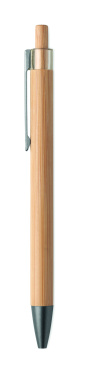 Logotrade promotional merchandise image of: Push button bamboo pen