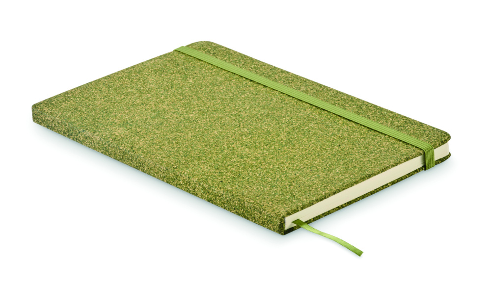 Logo trade promotional item photo of: A5 notebook with hard cover