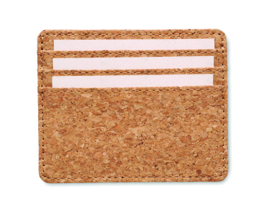 Logo trade promotional item photo of: Cork cardholder with RFID