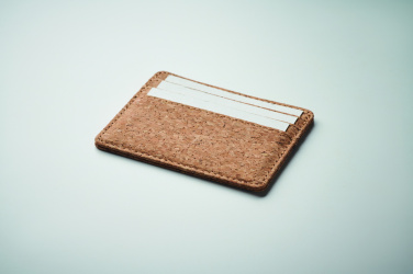 Logo trade promotional merchandise photo of: Cork cardholder with RFID
