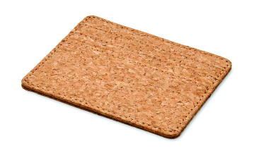 Logo trade promotional items image of: Cork cardholder with RFID