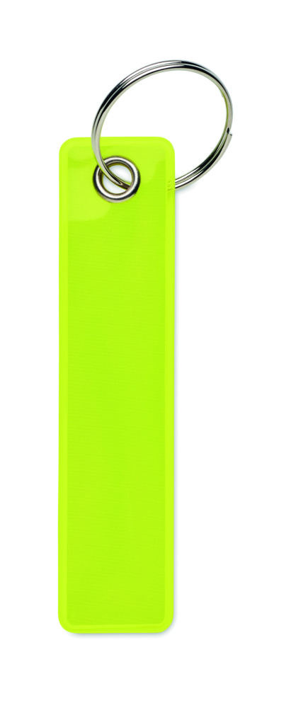 Logotrade promotional product image of: Reflective key ring in PVC