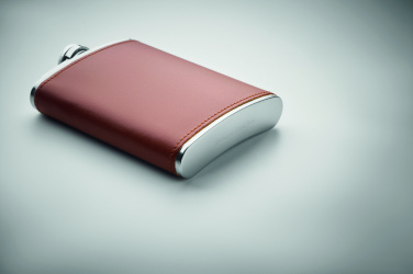 Logotrade promotional item picture of: Slim hip flask 200 ml
