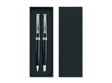 Logo trade promotional merchandise photo of: Ball pen and roller set