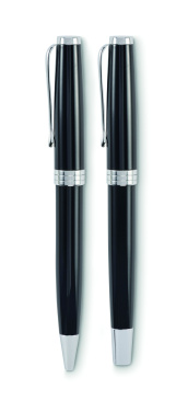 Logotrade promotional merchandise photo of: Ball pen and roller set