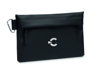Logo trade promotional gifts picture of: Organizer pouch in 600D RPET