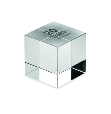 Logotrade promotional products photo of: Glass cube award