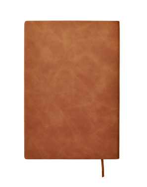 Logo trade promotional items picture of: A5 notebook in smokey PU