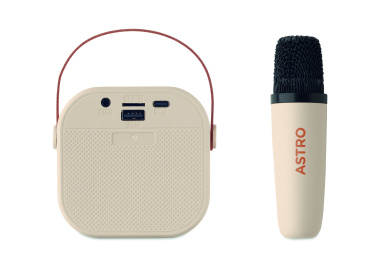 Logotrade promotional item image of: Karaoke set speaker
