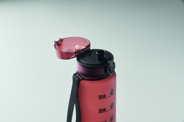 Logo trade promotional giveaways picture of: Sports water bottle RPET 1L