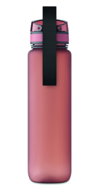 Logo trade promotional gifts image of: Sports water bottle RPET 1L