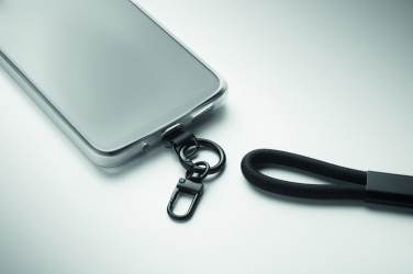 Logo trade promotional gift photo of: Charging phone wrist strap 60W