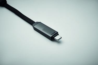 Logo trade promotional merchandise photo of: 60W charging cable keyring