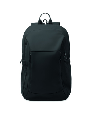 Logo trade business gift photo of: 15" soft PU laptop backpack