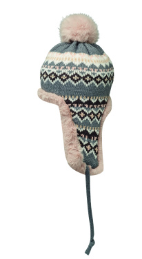 Logotrade promotional gift image of: Knitted beanie with ear flap