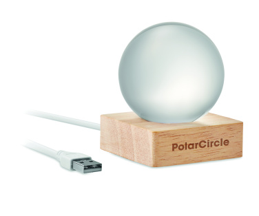 Logotrade promotional merchandise photo of: LED glass ball