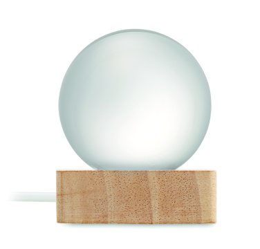 Logo trade promotional product photo of: LED glass ball
