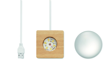 Logo trade promotional merchandise image of: LED glass ball